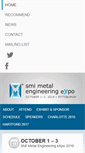 Mobile Screenshot of metalengineeringexpo.org